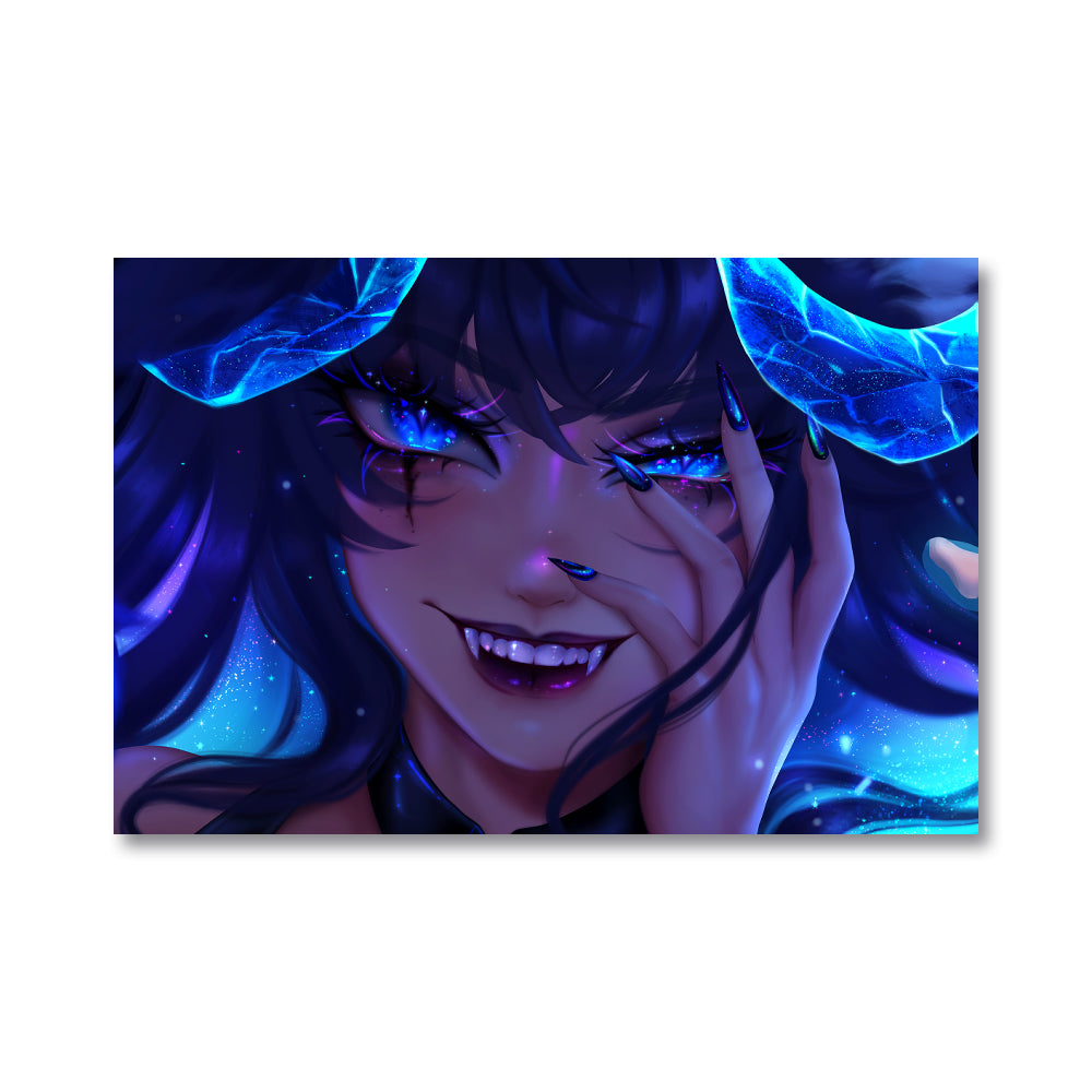 VitaniAsteria "Death Smiles" Poster