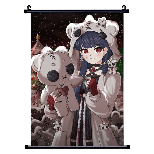 Kissy Cold Nights Wall Scroll