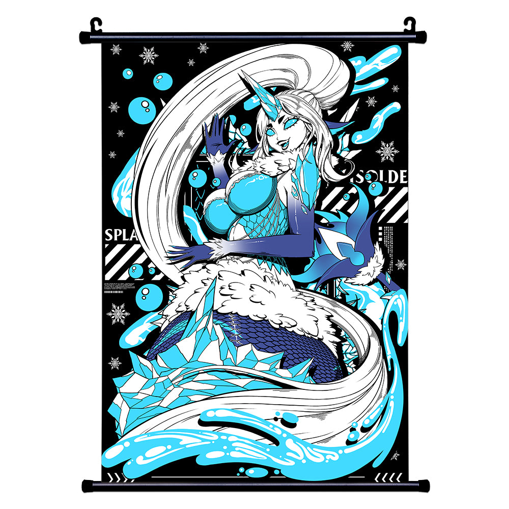 IsoldetheMermaid "Splash!" Wall Scroll