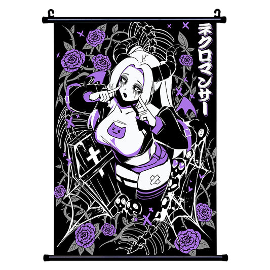 MissItsyBlitzy "Necromancer" Wall Scroll