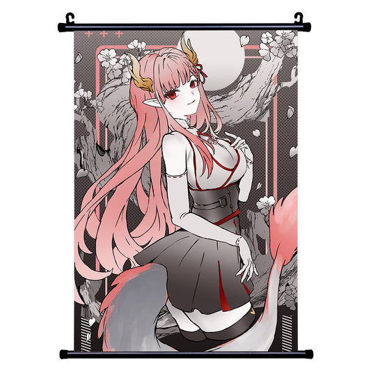 Delphita Sakura Soul Wall Scroll