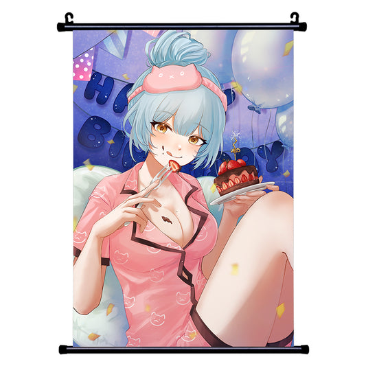 Neko Birthday 2025 Wall Scroll