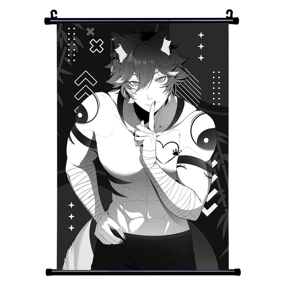 ShySkyPanda 'Bday' Wall Scroll