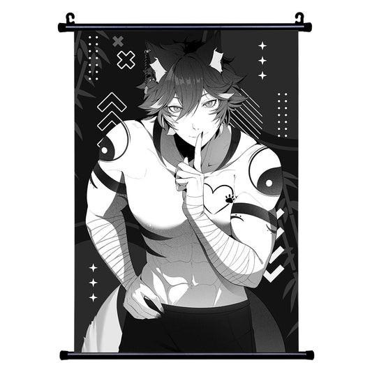 ShySkyPanda 'Bday' Wall Scroll