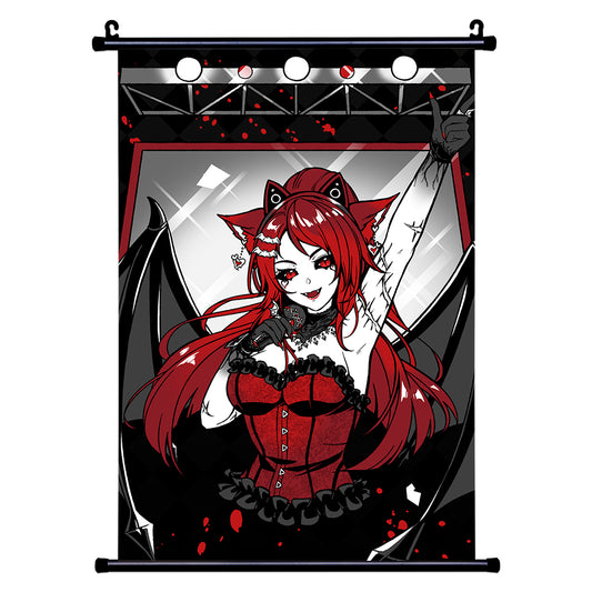 M'iyu Fhey "Vampire Catgirl DJ" Wall Scroll
