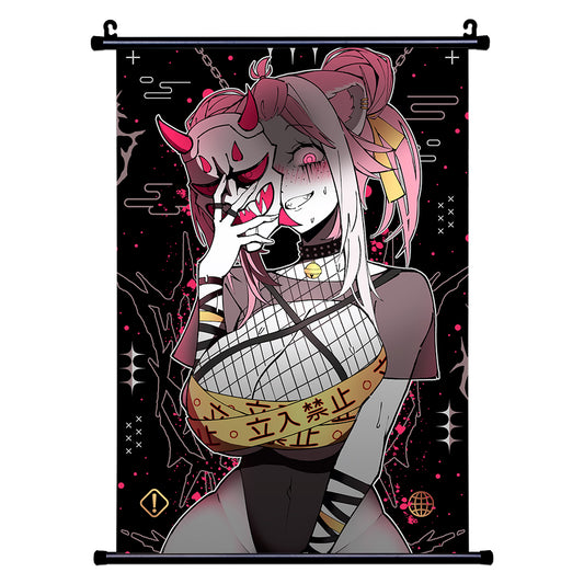 Yuno Hanae "Darkness" Wall Scroll