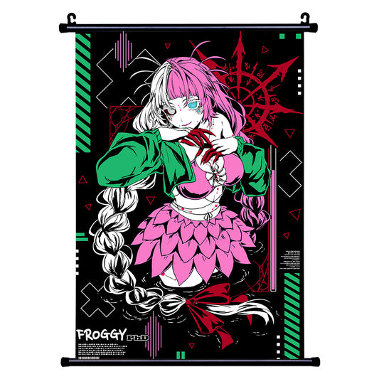 FroggyPhD "CyberFrog 40K" Wall Scroll