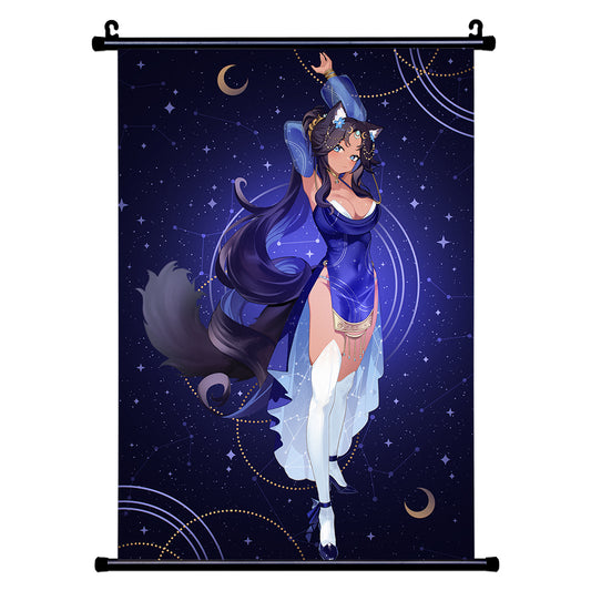 KasumiOkamiVT Cosmic Wall Scroll