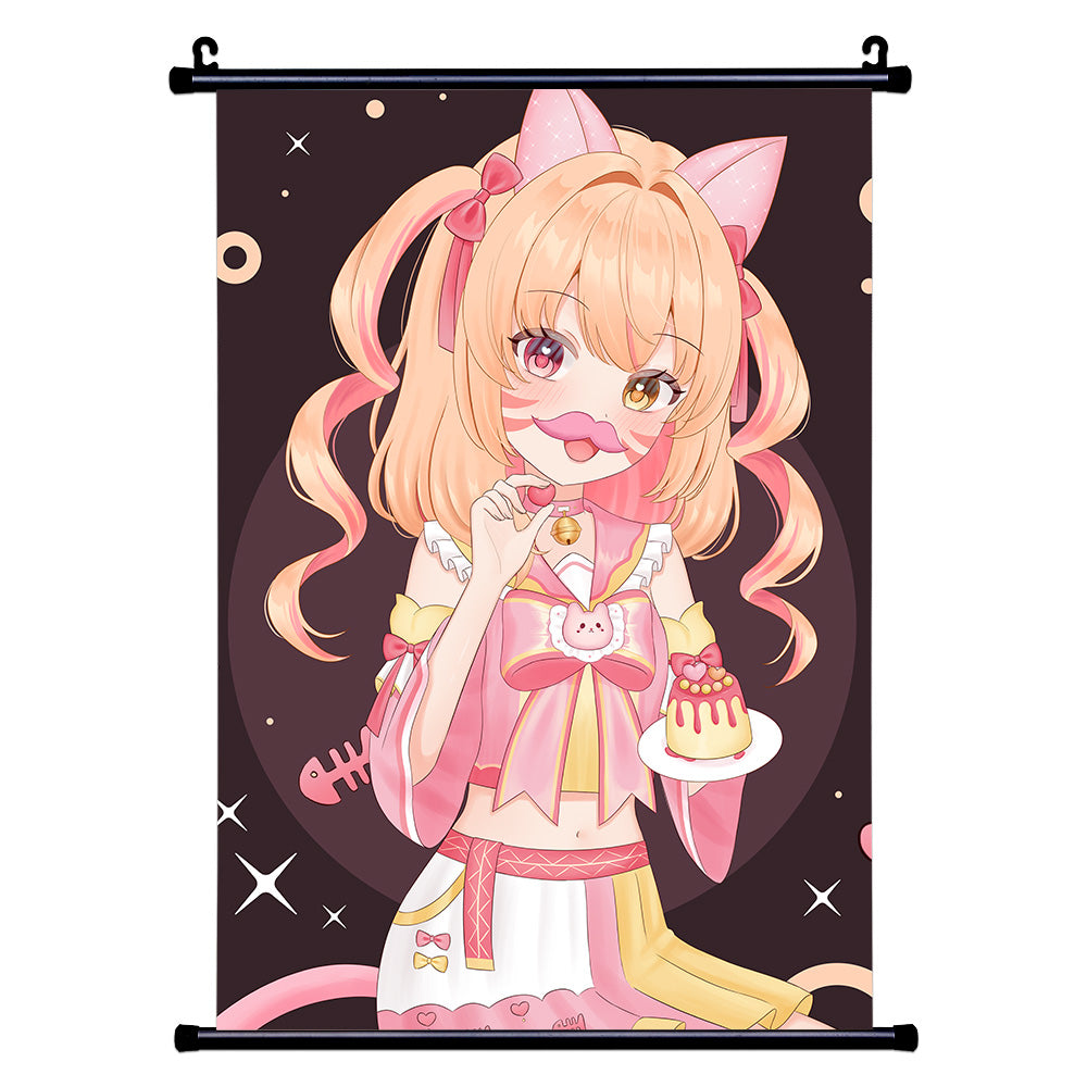 smallscafe "Mustache" Wall Scroll