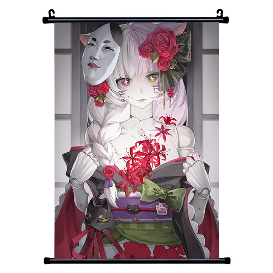 AmeDoll in Bloom Wall Scroll