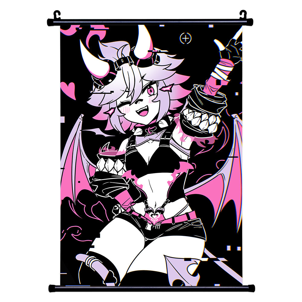 Yui Muma "Eboy Incubus" Wall Scroll