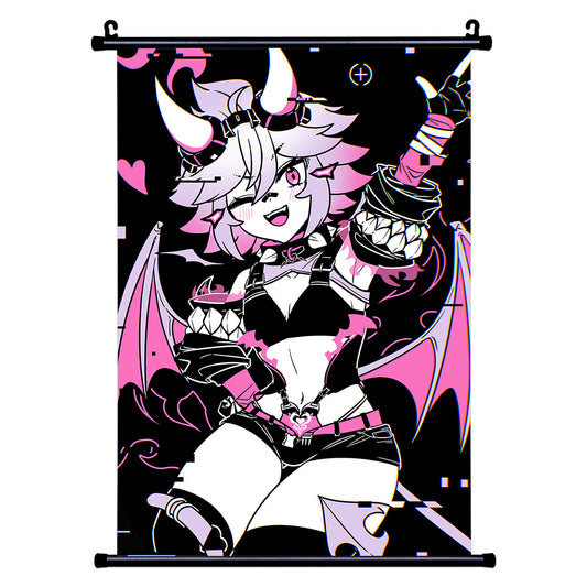 Yui Muma "Eboy Incubus" Wall Scroll