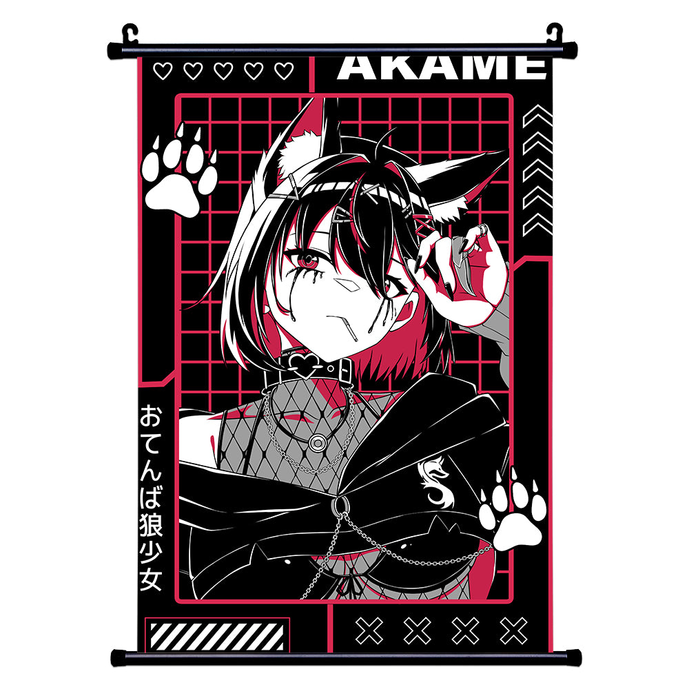 Akame Gothic Tomboy Wall Scroll