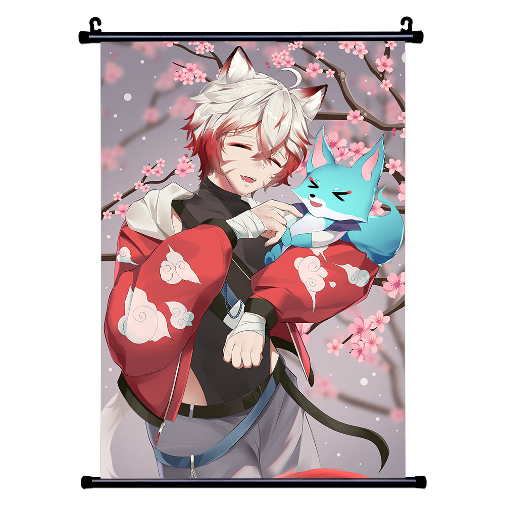 Mikestrosity "Sakura Petals" Wall Scroll