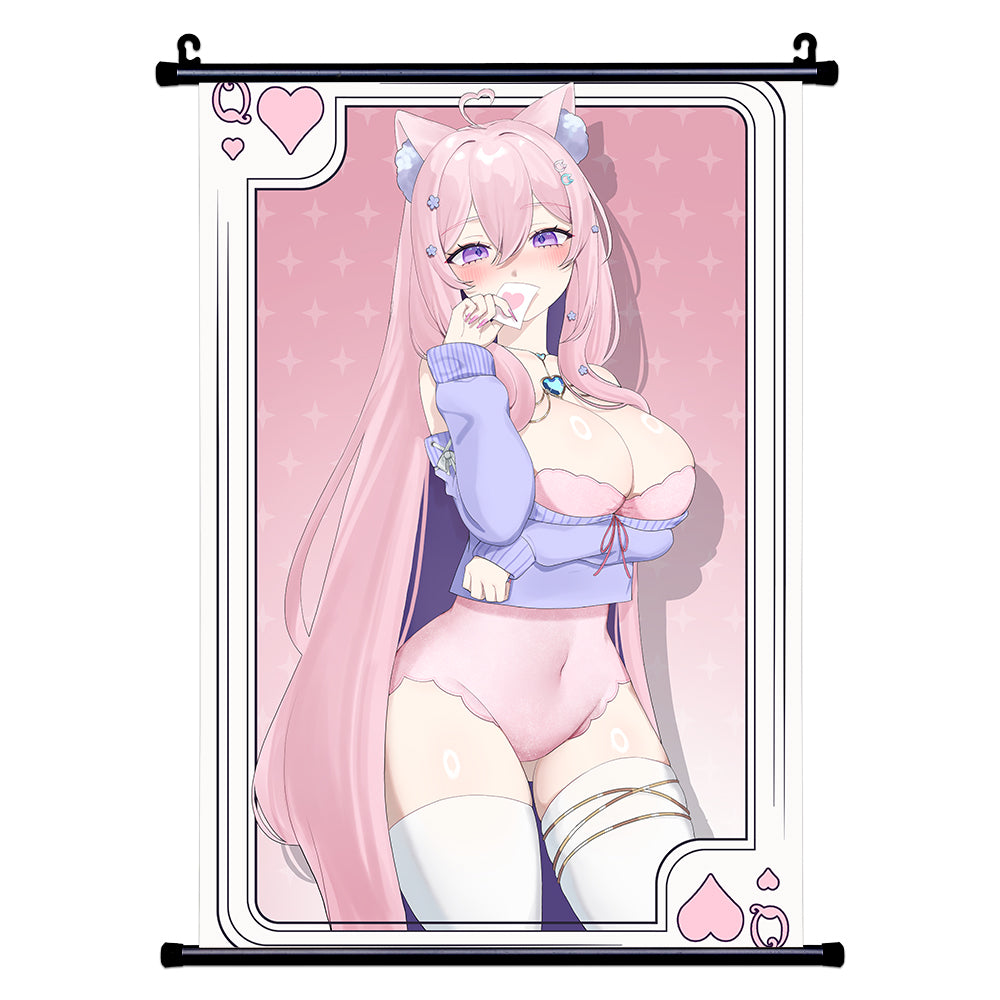 Saphira_Nya 'Queen of Hearts' Wall Scroll