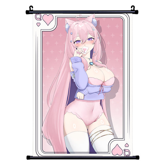 Saphira_Nya 'Queen of Hearts' Wall Scroll