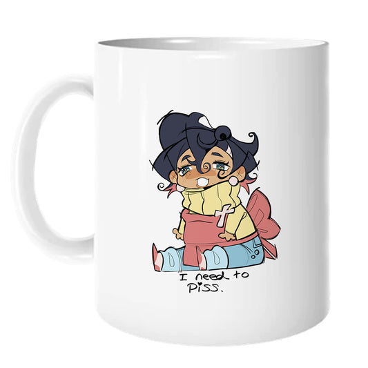 WesleyJ 'Gotta piss' Mugs