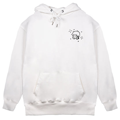 Itscoffeerun Keep It Running White Hoodie