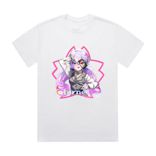 Lady_muun Internet Girlfriend T-Shirt(White)