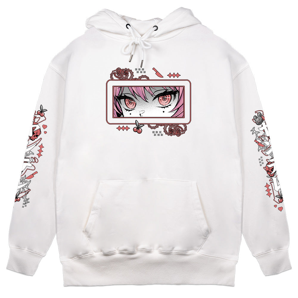 Miyukura Unhinged Hoodie -White