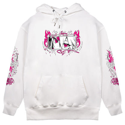 FlosV Hex-Metal Hoodie - White