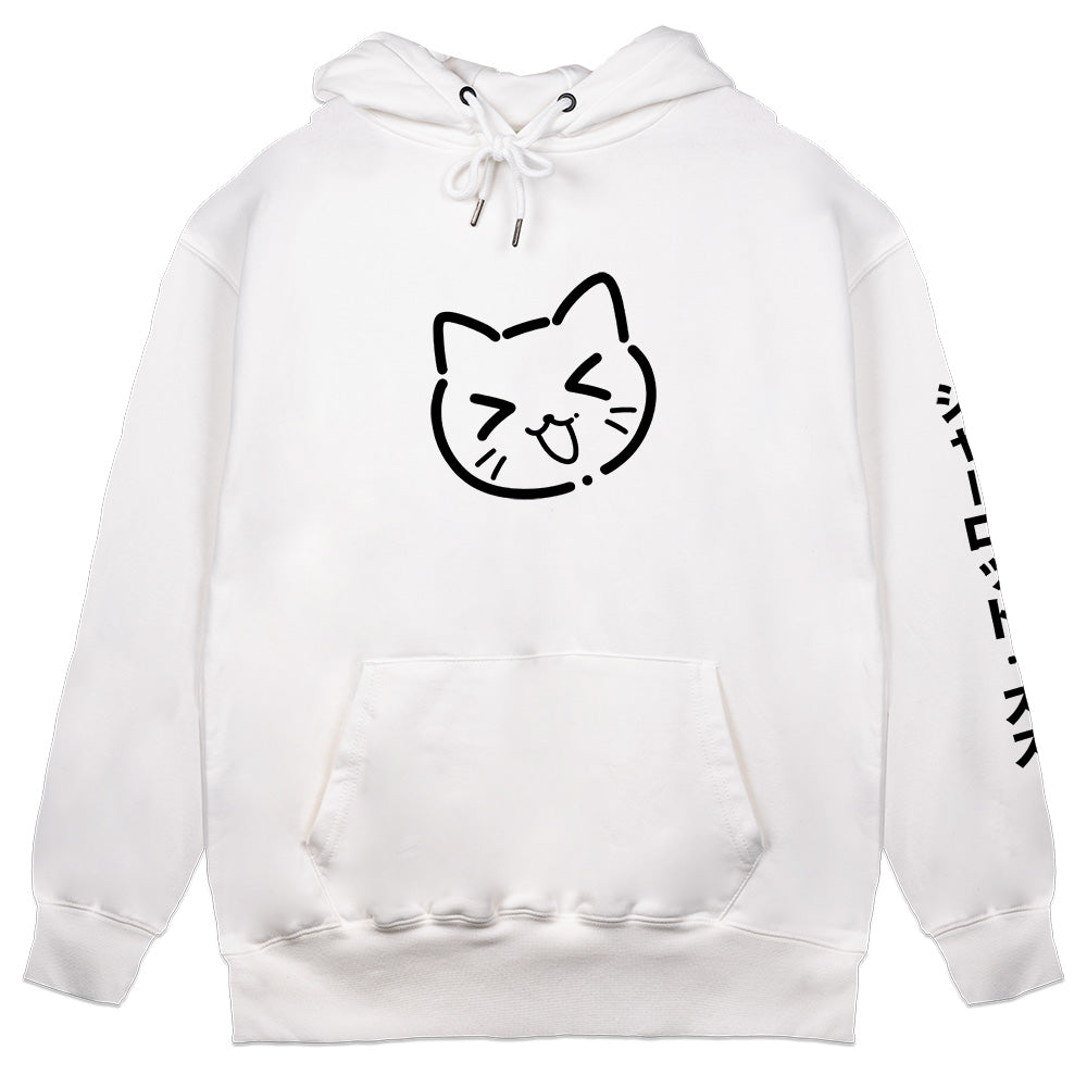 Charlotte Suzu White Hello Suzu Hoodie