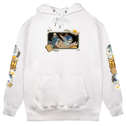 EggyTamagoki Breakfast Time White Hoodie