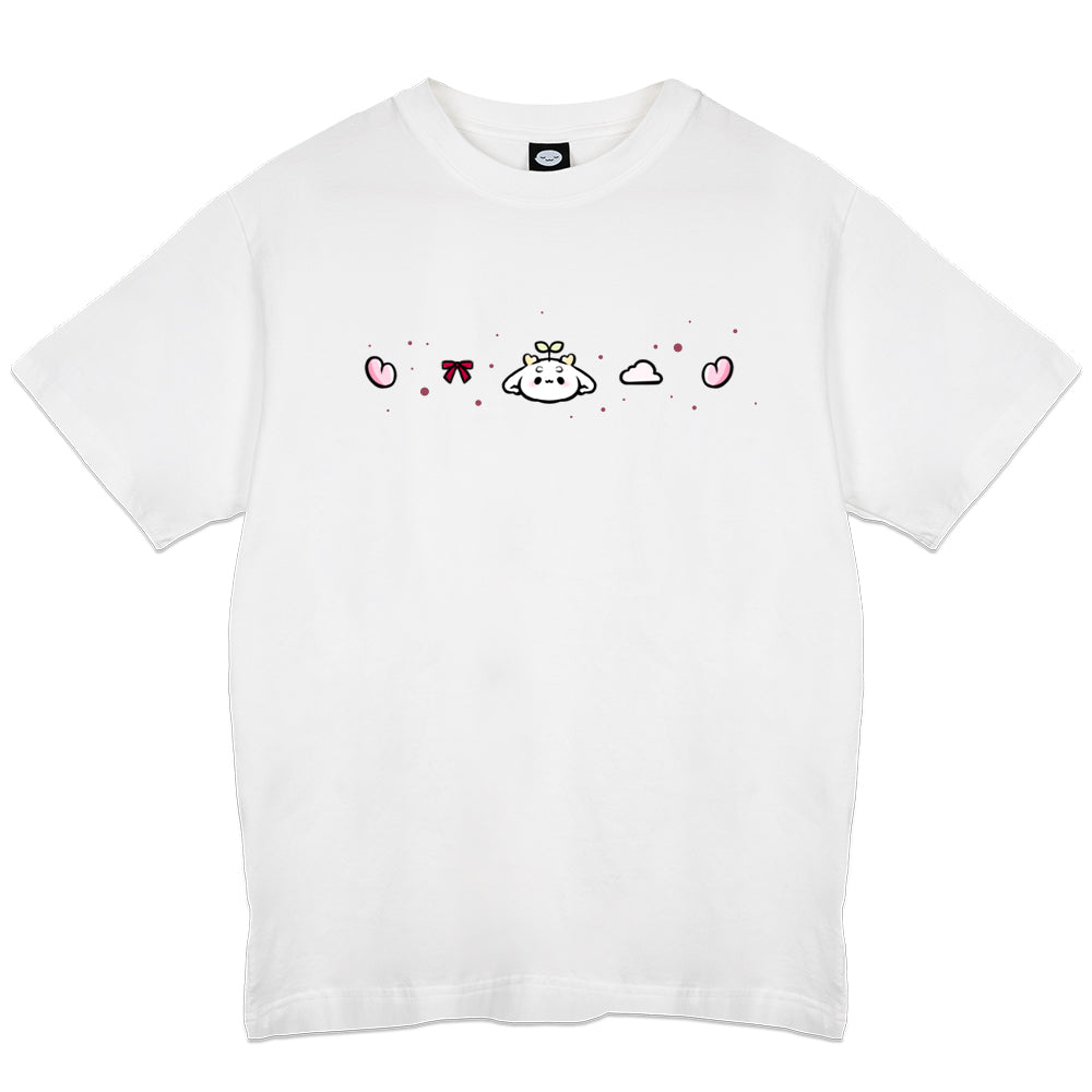 Tiraleafu Deer Skies T-Shirt - White