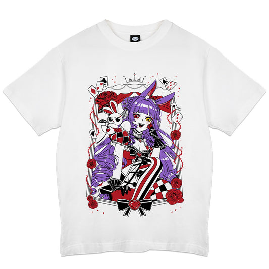 RQmaddie Red Queen T-Shirt (White)