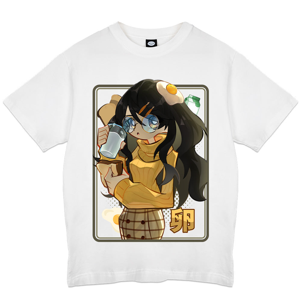 EggyTamagoki Breakfast Time White T-Shirt