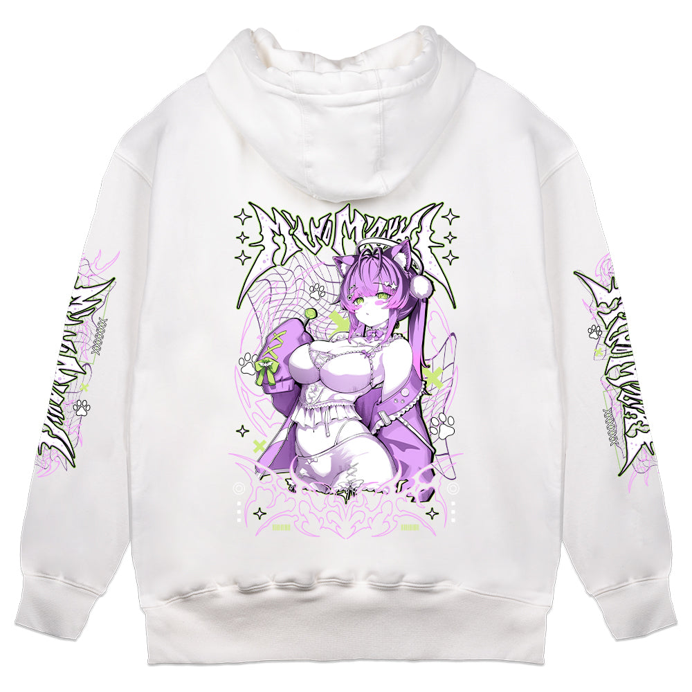 Miwo Mizuki Cyber Pop Hoodie - White