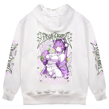 Miwo Mizuki Cyber Pop Hoodie - White