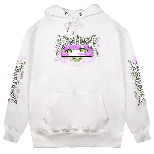 Miwo Mizuki Cyber Pop Hoodie - White
