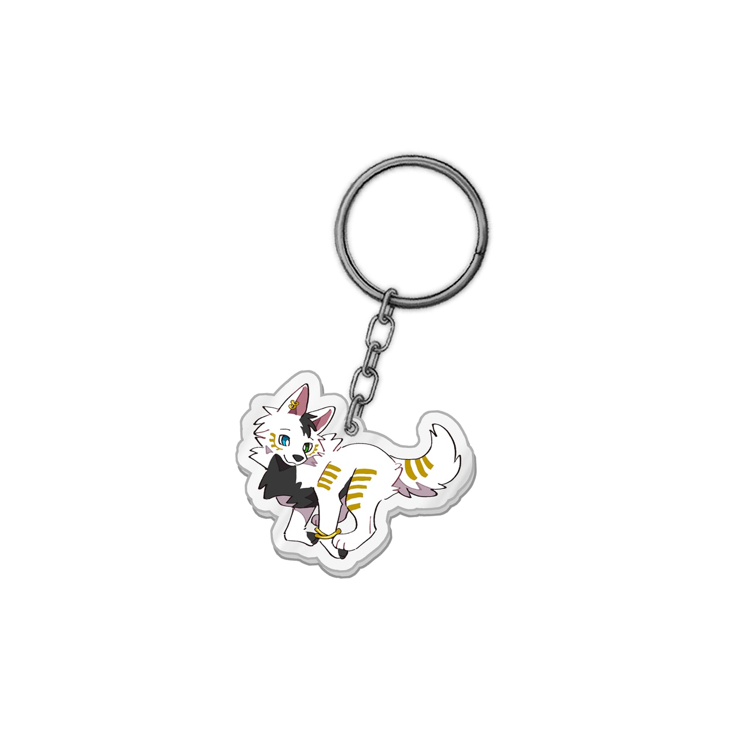Winterwolve "Wolf Run" Keychain