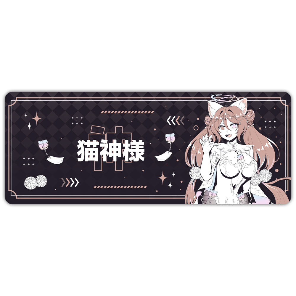 Ninshin Nyami Cat God XL Mousepad