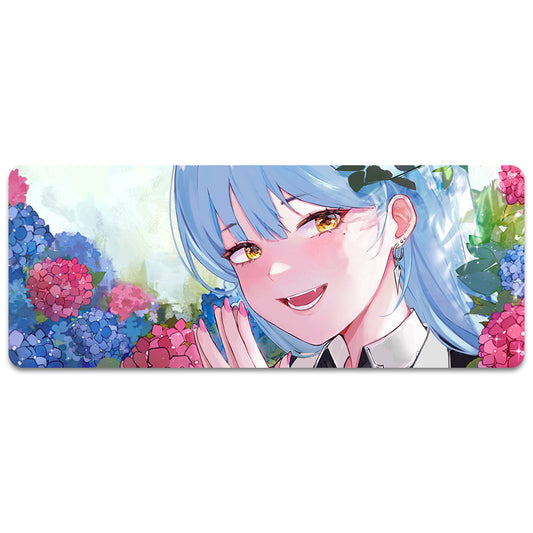 Milkie Hidden Hydrangea XL Mousepad