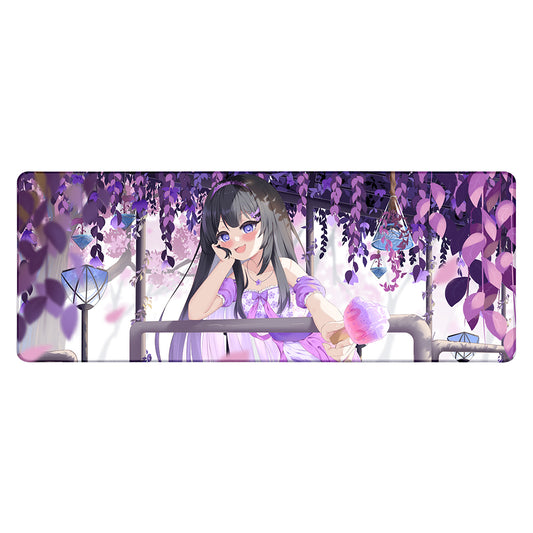 ZephyrUwU Floral Escape XL Mousepad