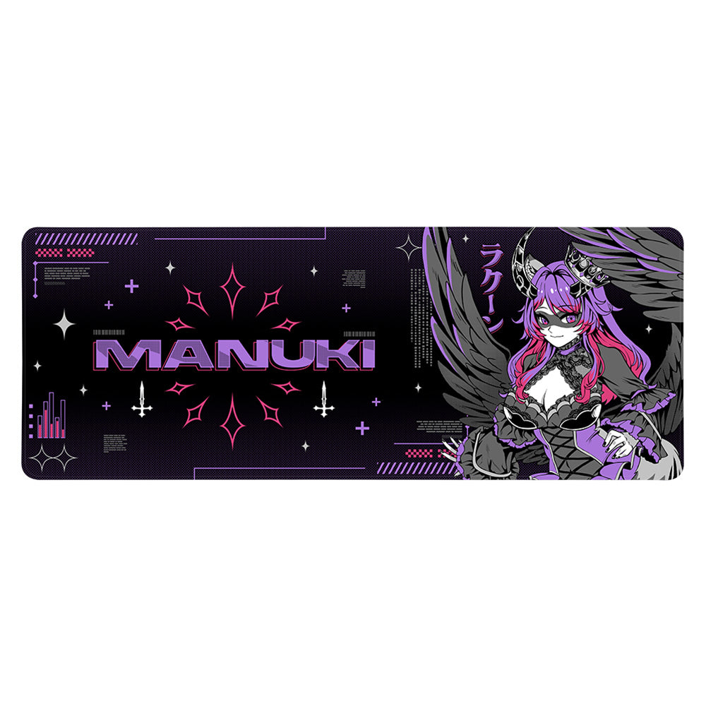 ManukiVT "Racoon Demon Queen" XL Mousepad