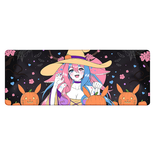 LadyBunnBunn 'Bunn-o-ween' XL Deskmat