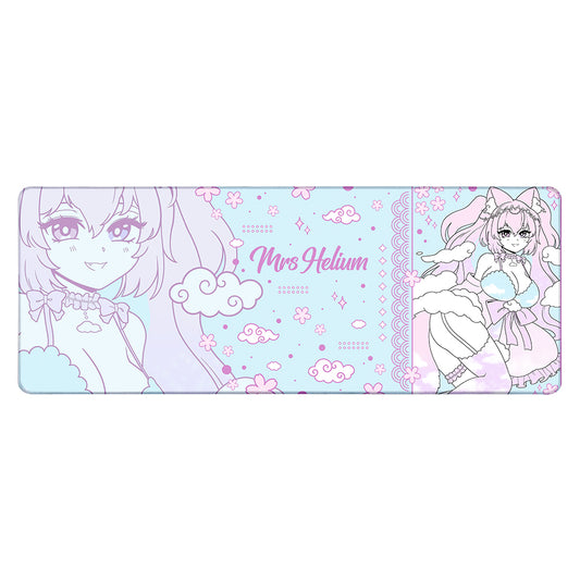 MrsHelium Blue XL Mousepad