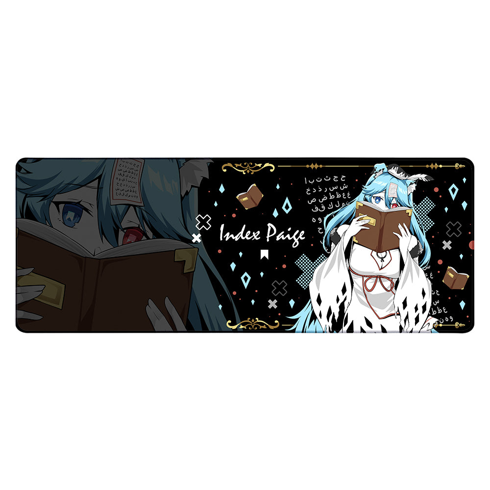 Index Paige "The Good Book" XL Mousepad
