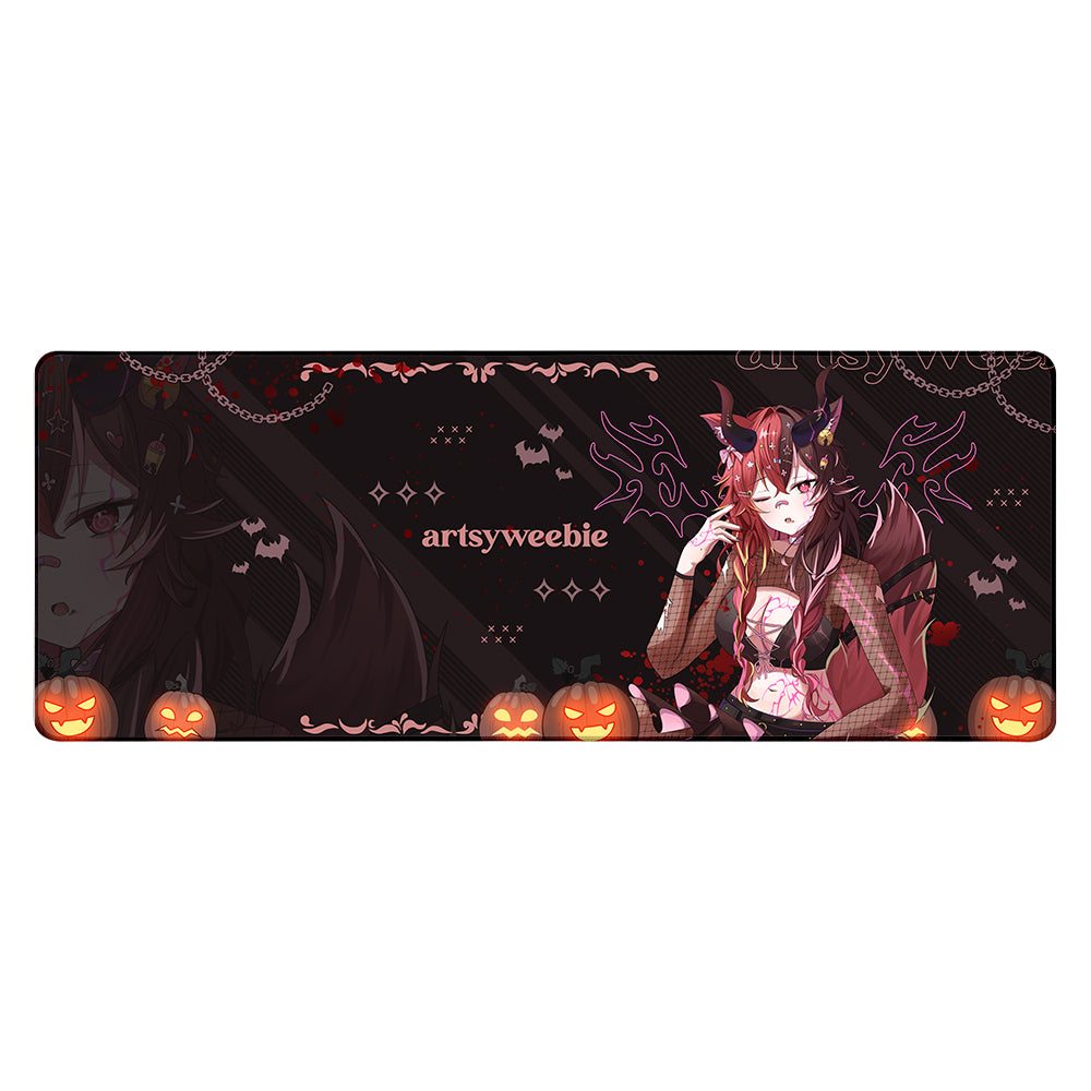 artsyweebie 'Spooktsy' XL Deskmat