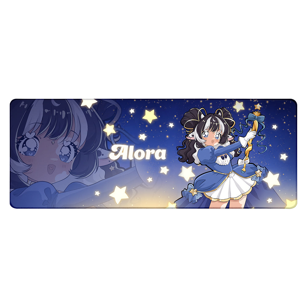 AloraVT "Nebula Dreamer, Awaken!" XL Mousepad