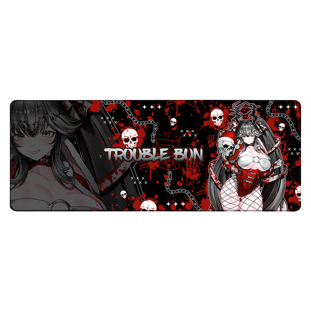 TroubleBun "Christmas of Death" XL Mousepad