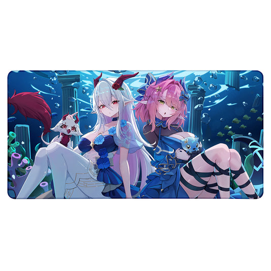rheyaHeart Double Trouble XXL Mousepad