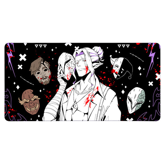 TraderViz Shady Mask Man XXL Mousepad