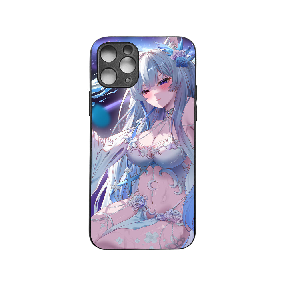 yueri "Moon Cat Goddess" Phone Case