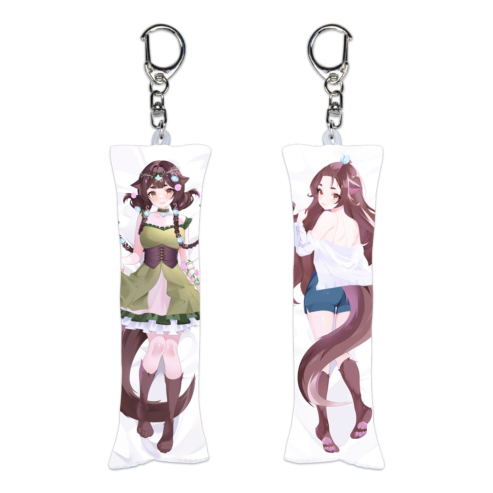 Yukaa Pair Dakimakura Keychain