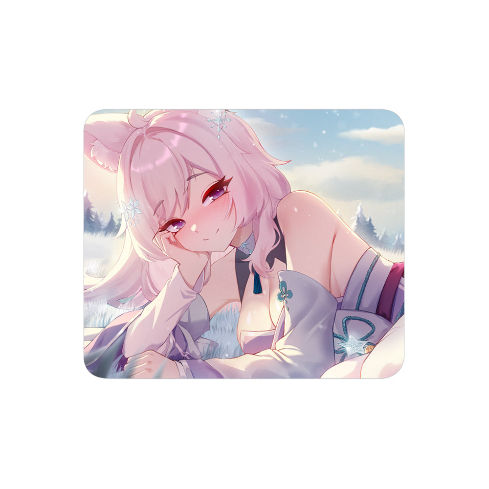 Yuki_Shima_Fox "Snowscape" Mousepad