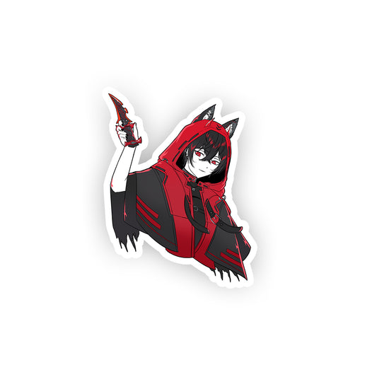 Yuu VT 'Ookami' Sticker
